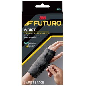 FUTURO Comfort Stabilizing Wrist Brace, Helps Support Sprains, Strains, and Symp